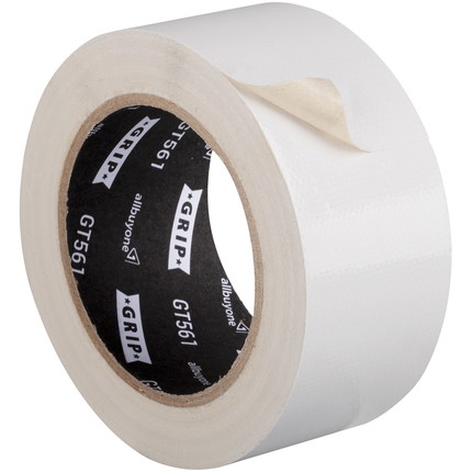 Adhesive cloth tape GT 561 - 25 m single roll - white