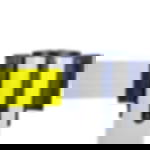 belt barrier posts - white Plastic belt barrier posts - white - signal yellow