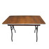 Preview: Banquet table foldable - square