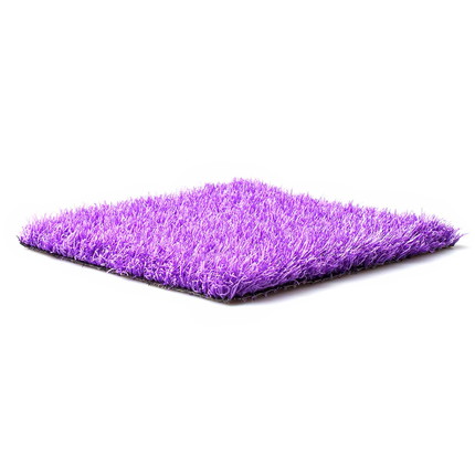 Kunstrasen farbig 2 x 25 m - 2 m - lila