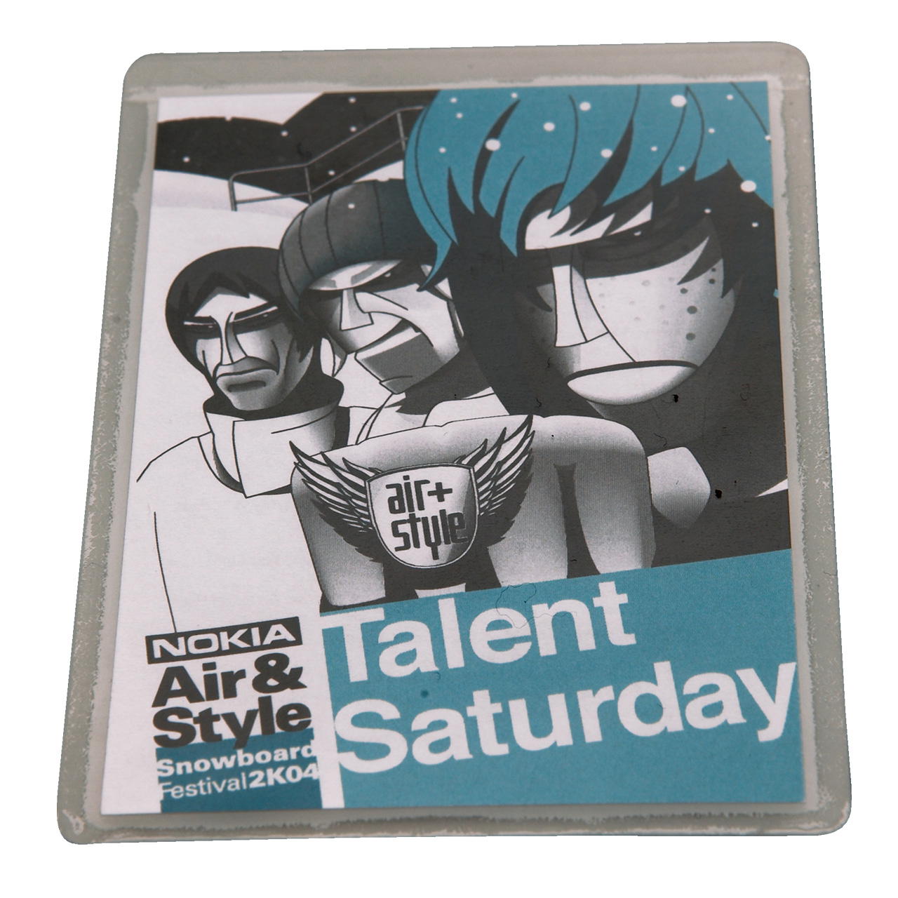 adhesive id card card holder - 54 mm x 86 mm