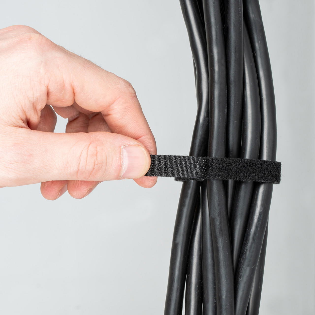 Kabel Klettband beidseitig - Rolle - 10 mm