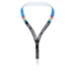 Lanyards selbst gestalten - 20 mm Lanyards bedruckt 1-seitig - 20 mm - Karabiner Standard - ohne Sicherheitsverschluss - ohne Clip