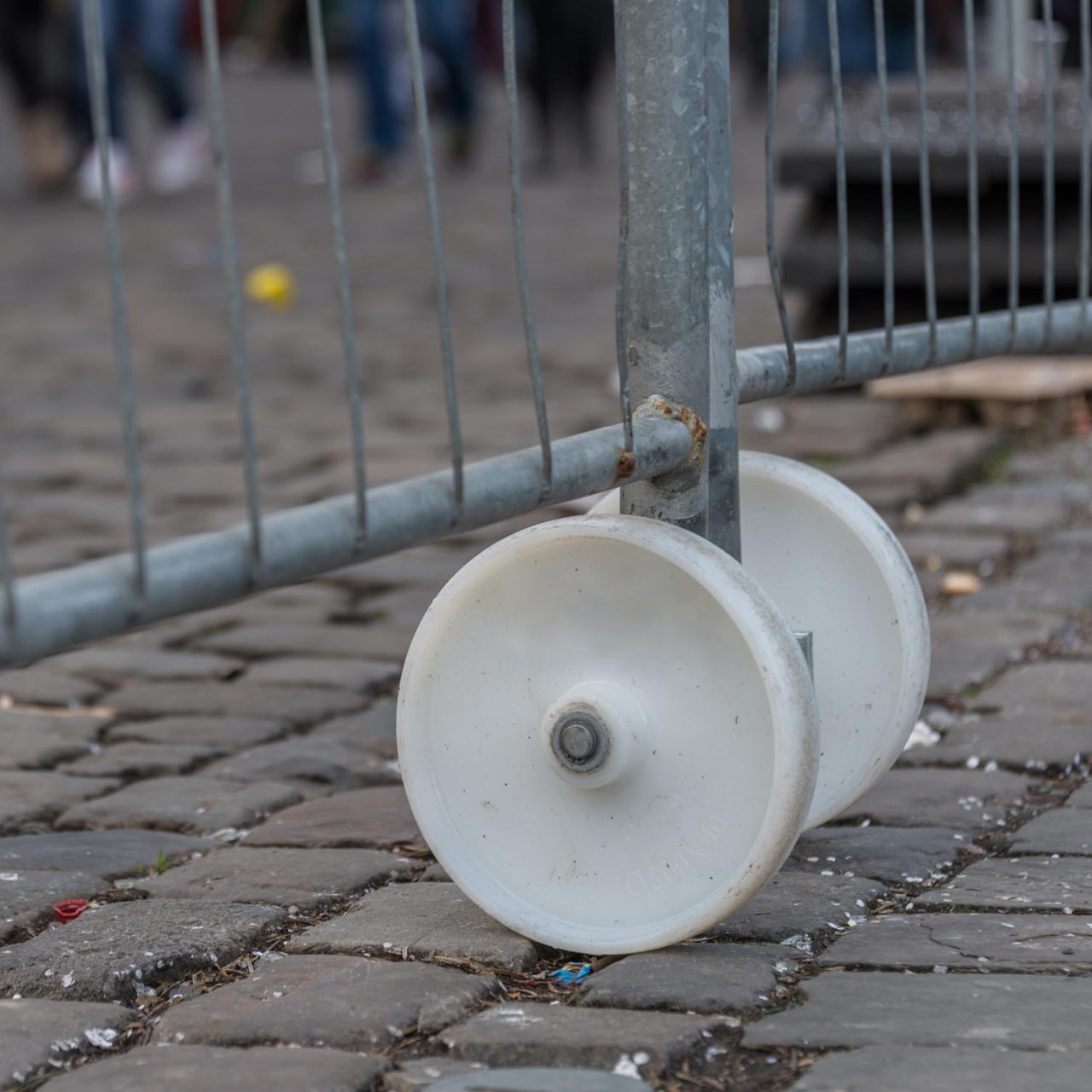 Torrolle für Bauzauntore