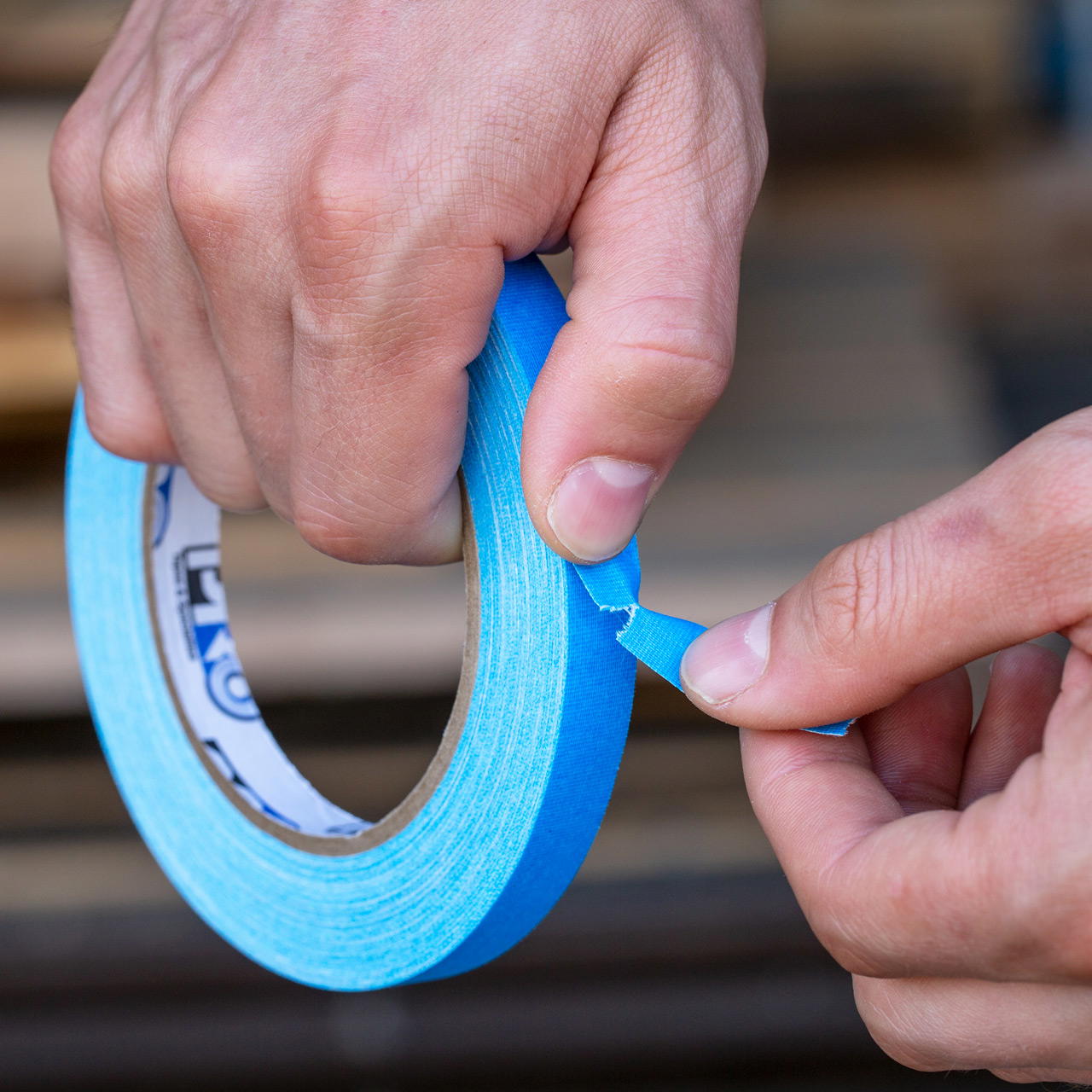 Pro Gaff Tape - 12 mm - neonblau