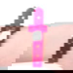 plastic admission wristbands - magenta Unprinted vinyl tape - magenta