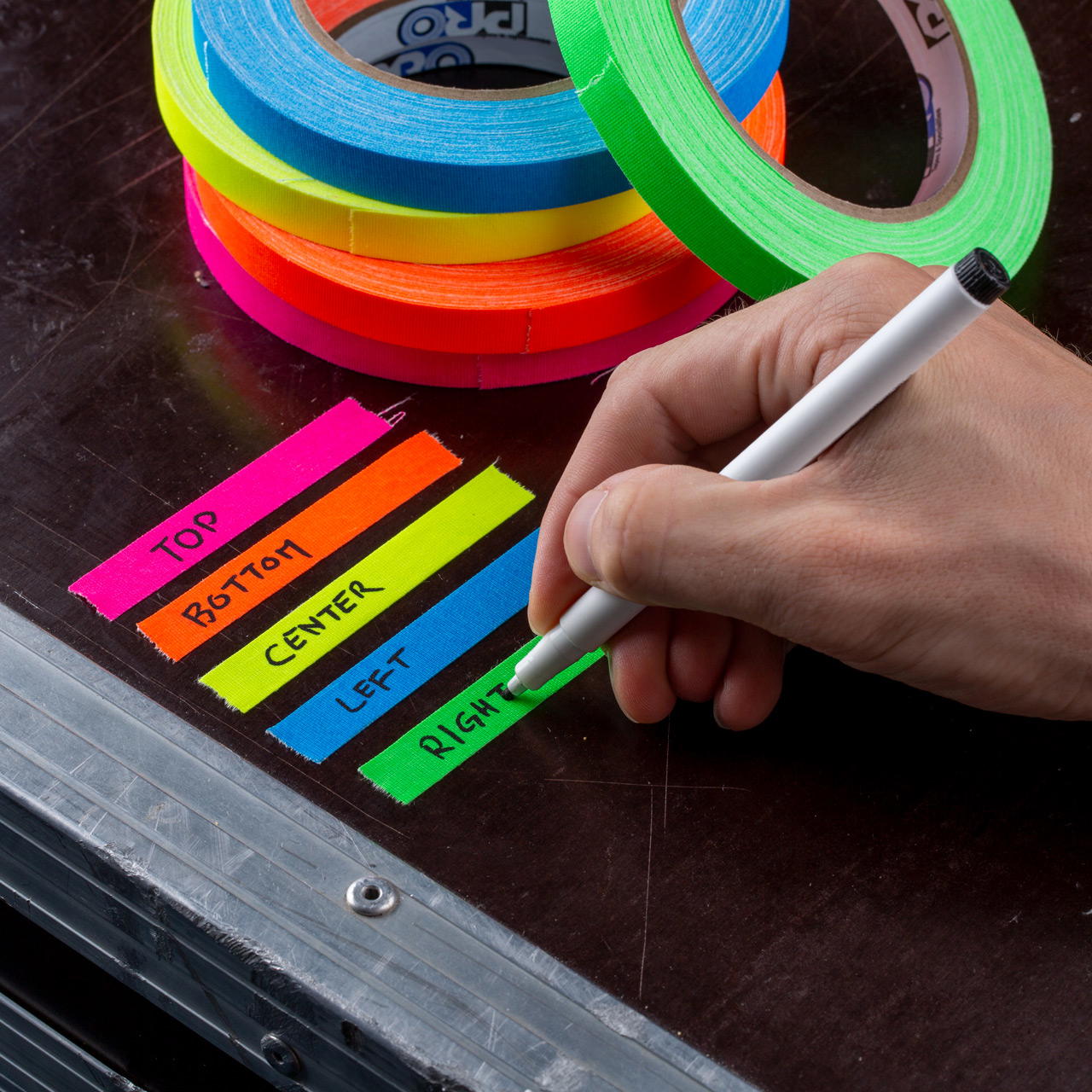 Pro Gaff Tape - 12 mm - neongrün