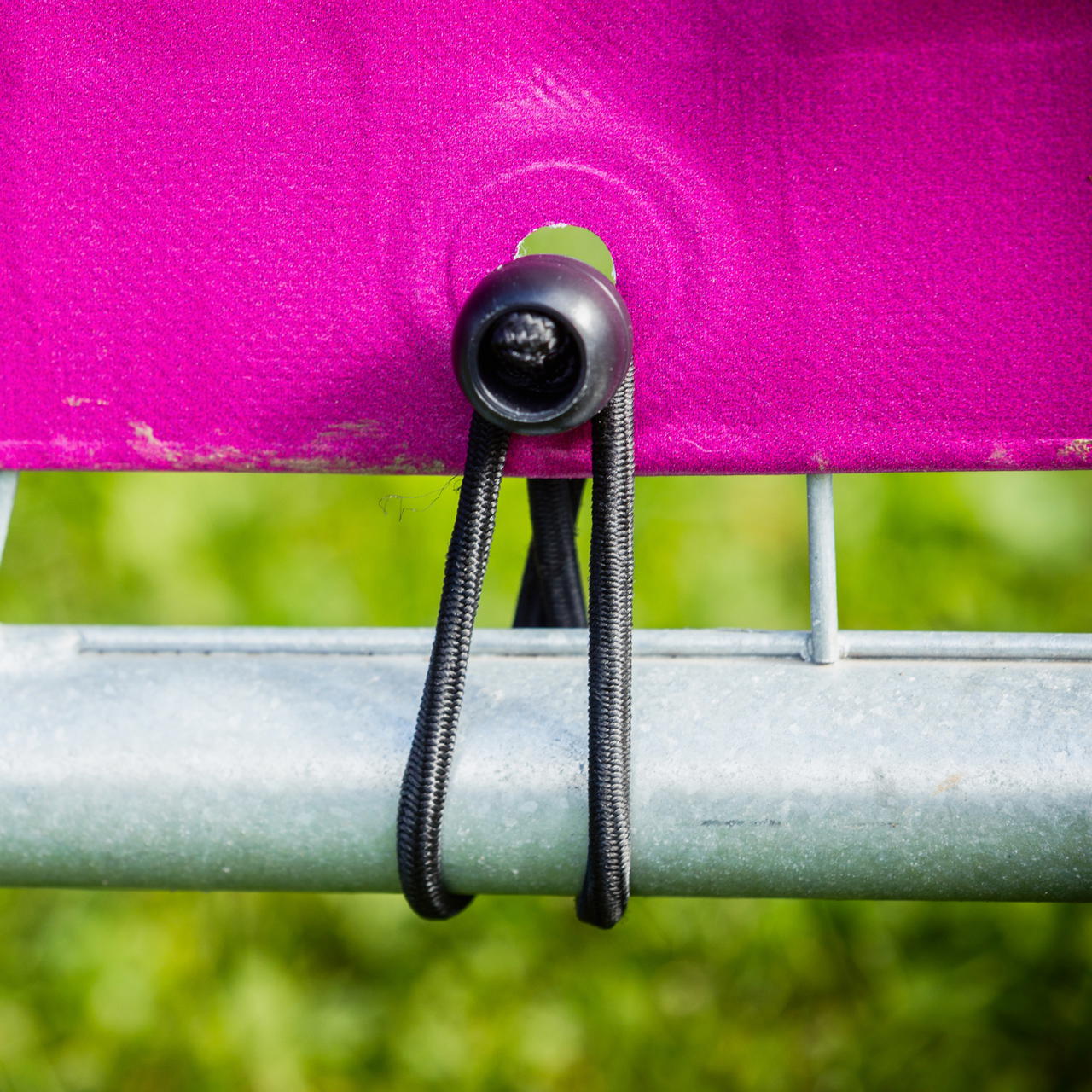 Spanngummi mit Kugel - schwarz