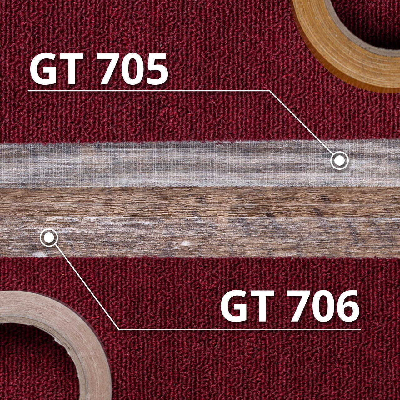 Double-sided tape GT 706 strong / permanent