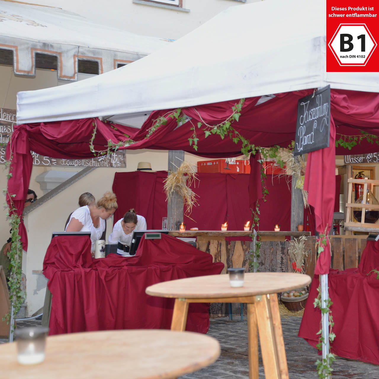 Decorative molton B1 – sold by the metre - black