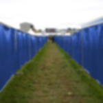 tarpaulin cheap - blue Fence tarp 3.41 x 1.76 m - blue