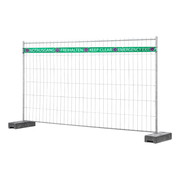 banner "keep emergency exit clear" banner "keep emergency exit clear"