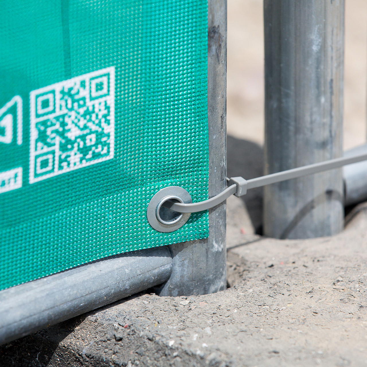 Kabelbinder grau - 4,8 mm x 300 mm