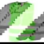 Signalweste mit Aufdruck - 1-seitig Signalweste - bedruckbar - 1-seitig - 1-farbig - grün