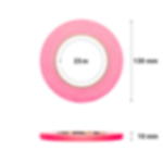 clothtape 10 mm - neon pink GT PRO cloth tape - 10 mm - neon pink