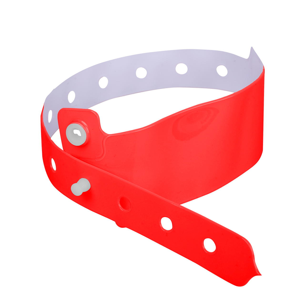 Unprinted vinyl tape - neon red