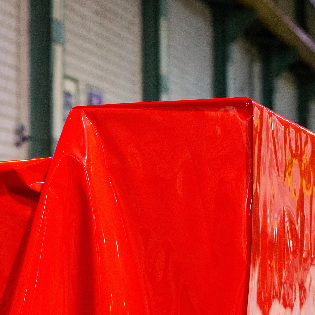 lacquer foil roll - white