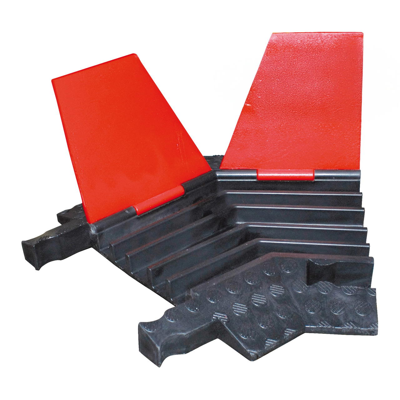 Cable protector Red Line 5 45° angle element - 45° angle left