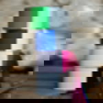 Barrier tape striped - pink-white Barrier tape striped - pink-white