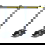 belt posts - black-yellow Premium belt posts – stainless steel - black-yellow