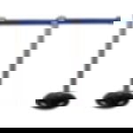 belt barrier posts - grey Plastic belt barrier posts - grey - blue