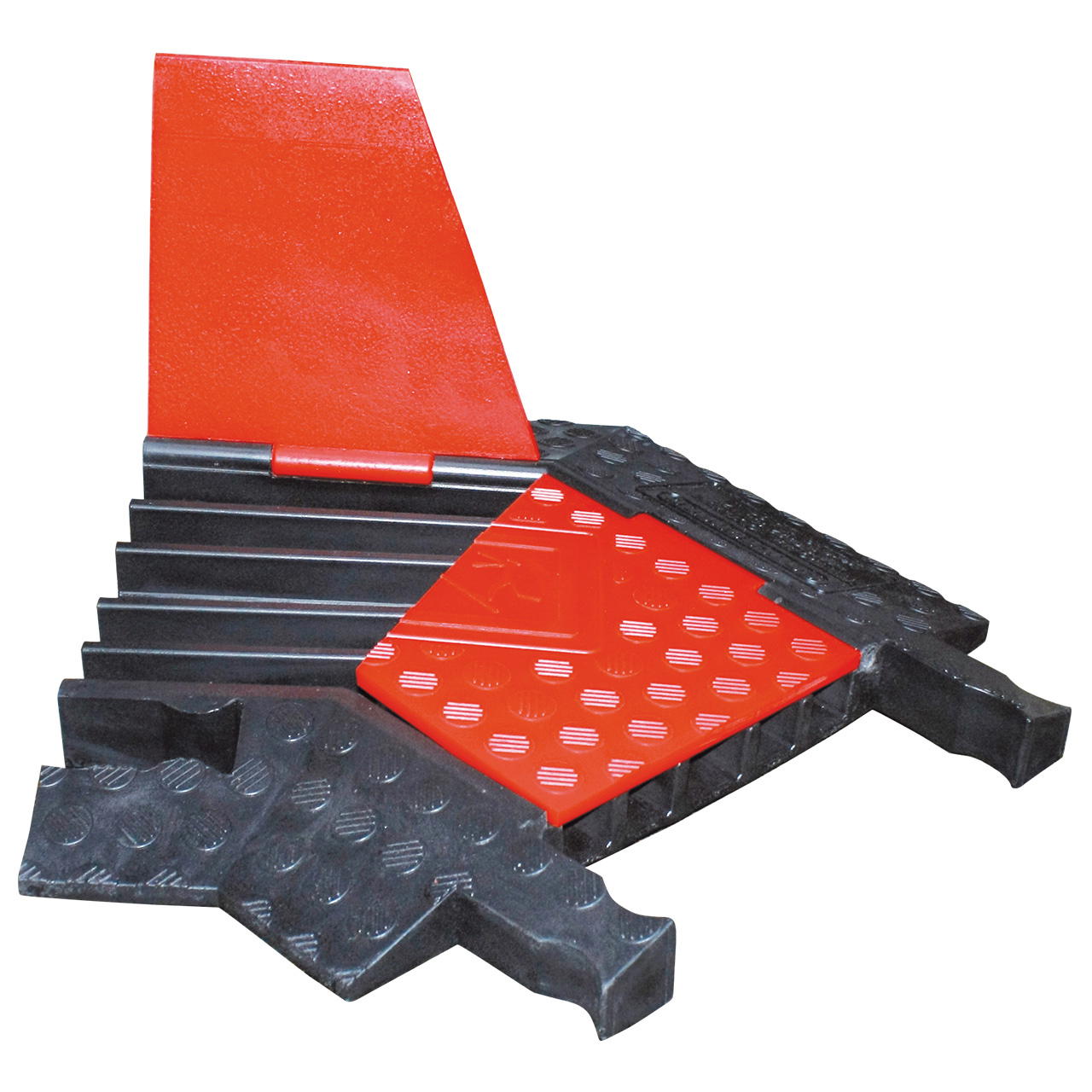 Kabelbrücke Red Line 5 Winkelement 45° - 45° Winkel rechts