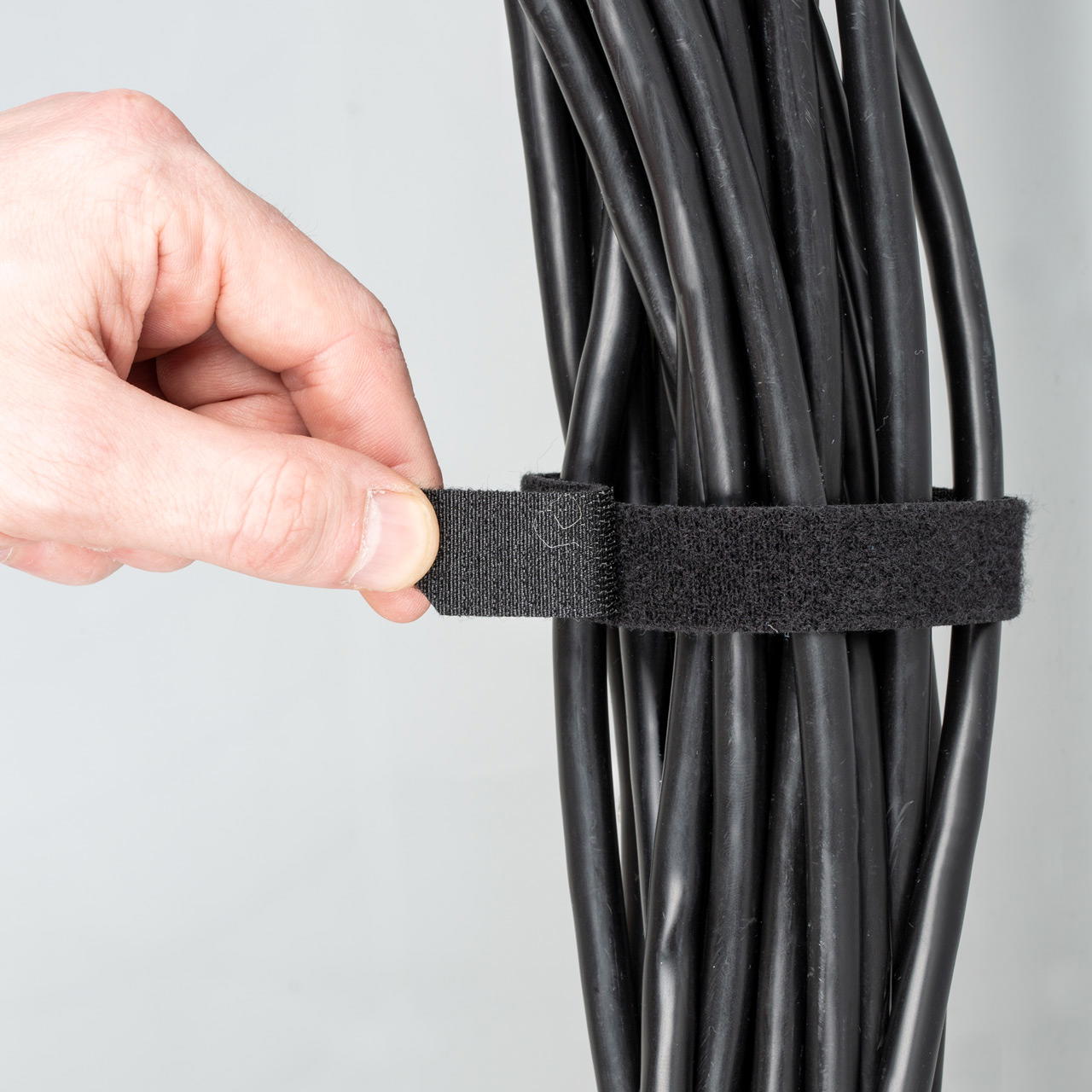 Kabel Klettband beidseitig - Rolle - 20 mm