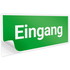 Vorschau: Aufkleber Eingang 35 x 15 cm Vorschau: Aufkleber Eingang 35 x 15 cm