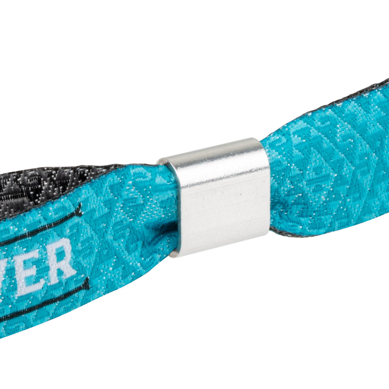 Kontrollbänder gewebt beidseitig - 2-seitig - Alu-Verschluss (Zange erforderlich)