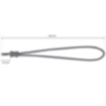 Spannfix - grau Spannfix Gummispanner - grau - 24 cm