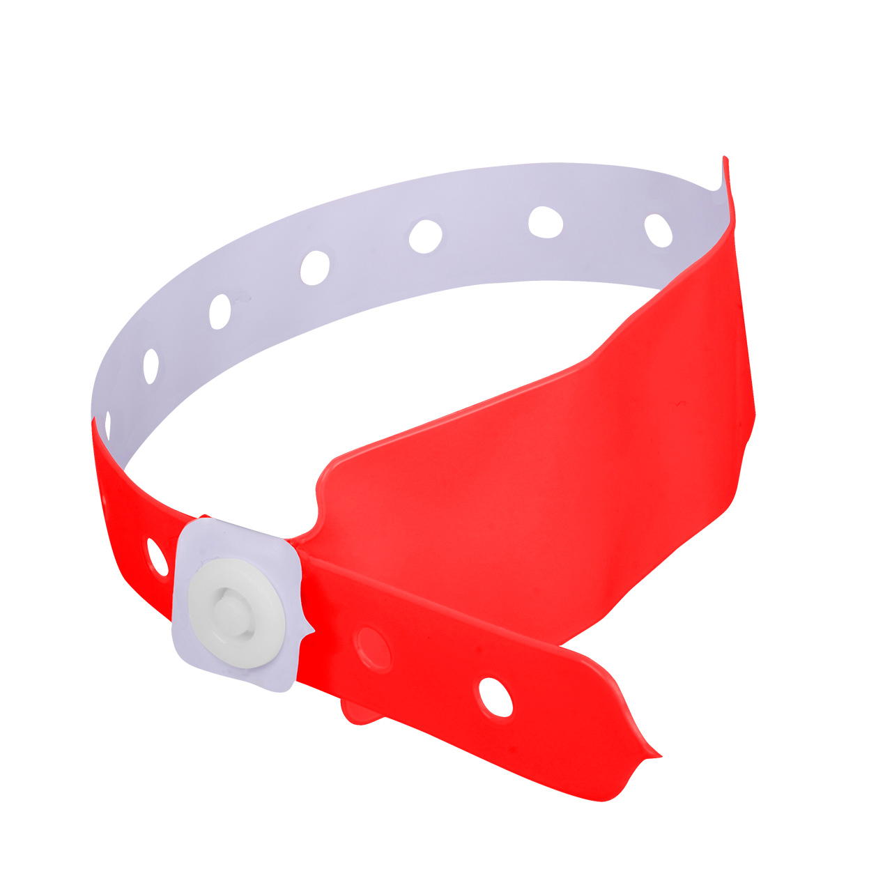 Unprinted vinyl tape - neon red