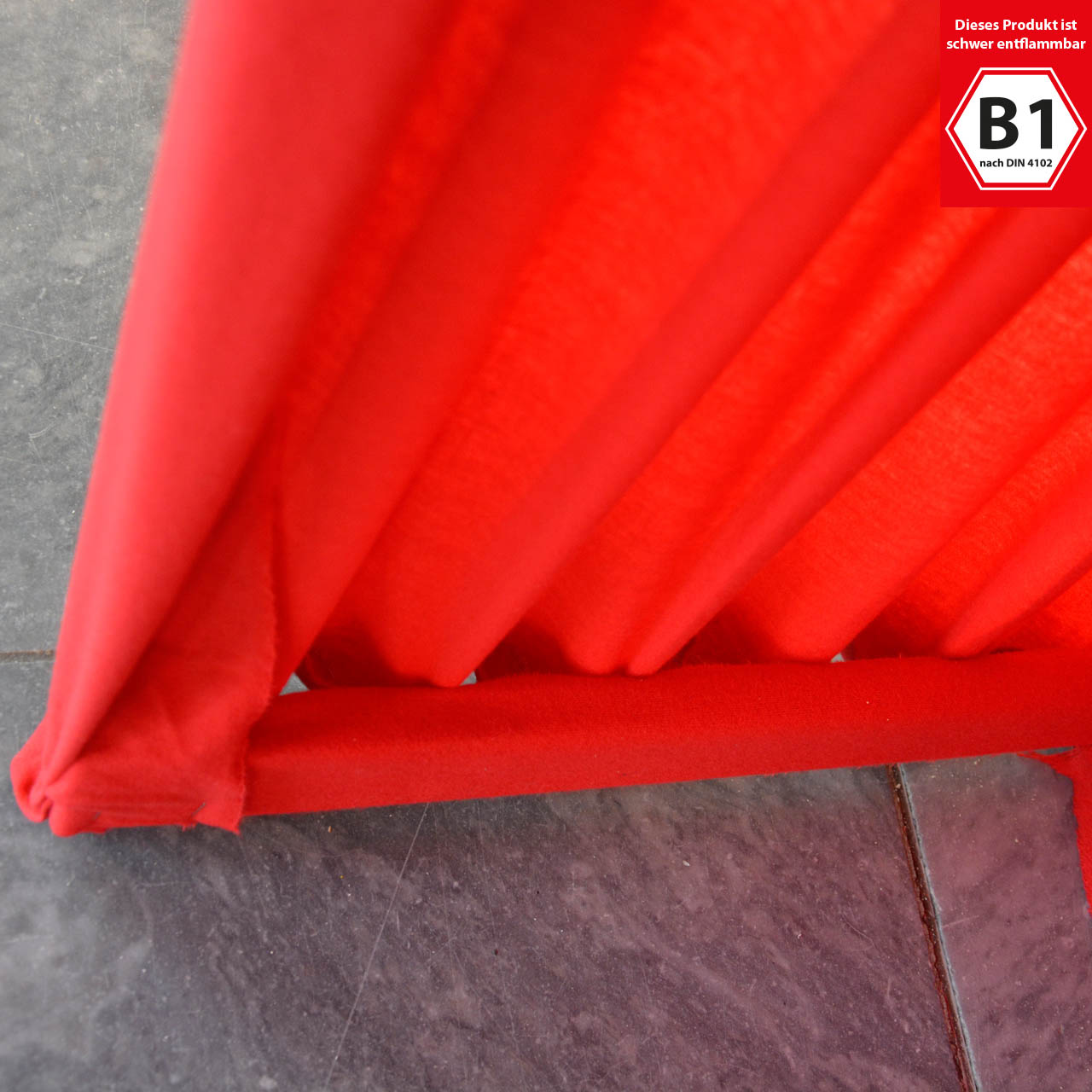 Decorative molton B1 – sold by the metre - black