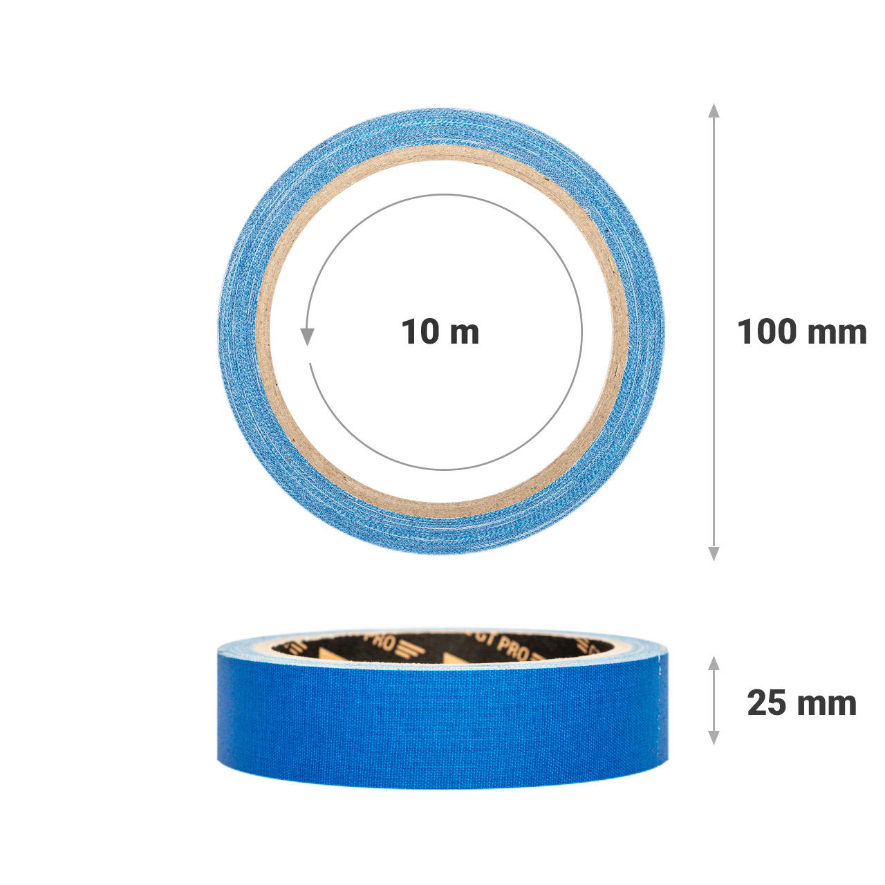 GT PRO cloth tape, coloured, set of 5