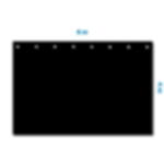 molton curtain - 6 m x 4 m Molton curtains in standard sizes - 6 m x 4 m