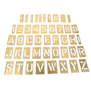 Steckschablonen Messing