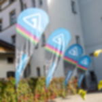 Beachflag Tropfenform - S Beachflag Basic Tropfen  - S