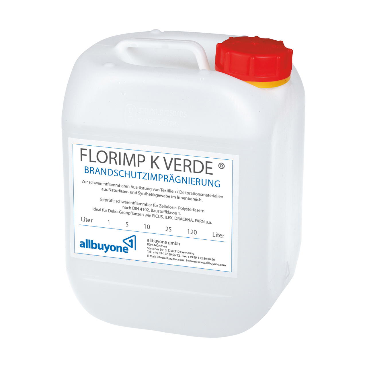 Flame retardants Florimp K Verde canister - 5 l