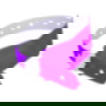 plastic admission wristbands - neonlila Unprinted vinyl tape - neonlila