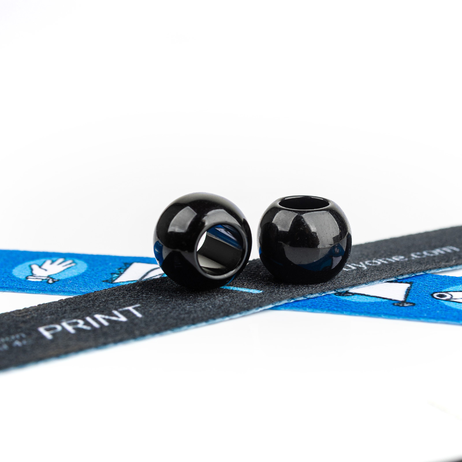 Stoffbänder bedruckt - 1-seitig - wiederverwendbare Perle Plastik