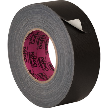 Gaffa extra matt AT 200 - schwarz