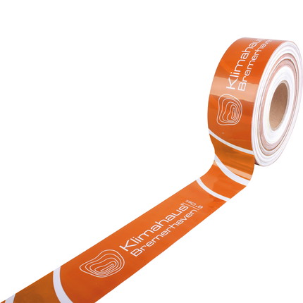 Absperrband individuell bedruckt  - 2-farbig (nach Pantone)