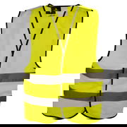 safety vest en iso 20471 - yellow