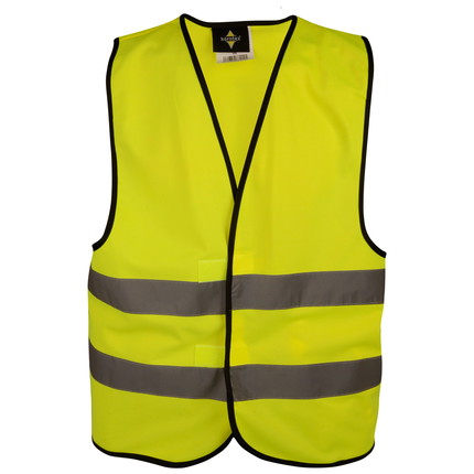 safety vest - yellow safety vest en iso 20471 - yellow