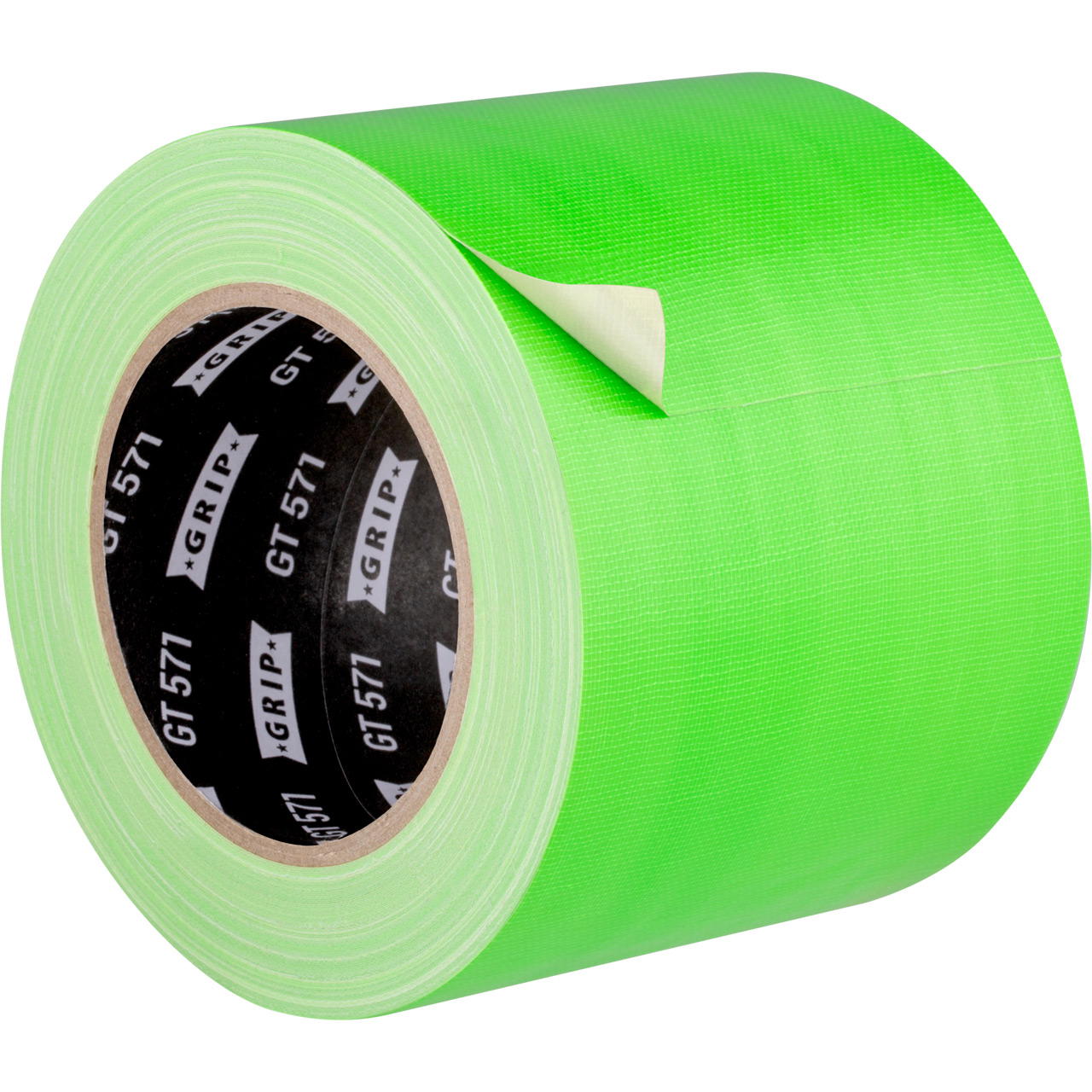 Adhesive cloth tape neon extra wide GT 571 - neon green