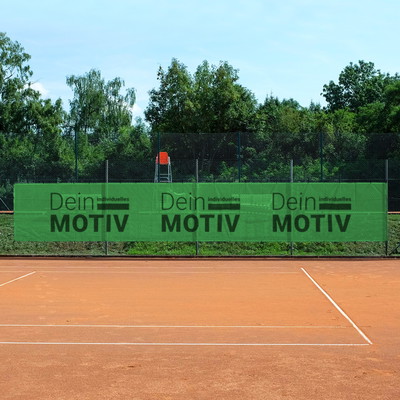 Tennisblende bedruckt