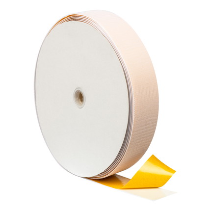 Selbstklebendes Klettband - 50 mm - weiß