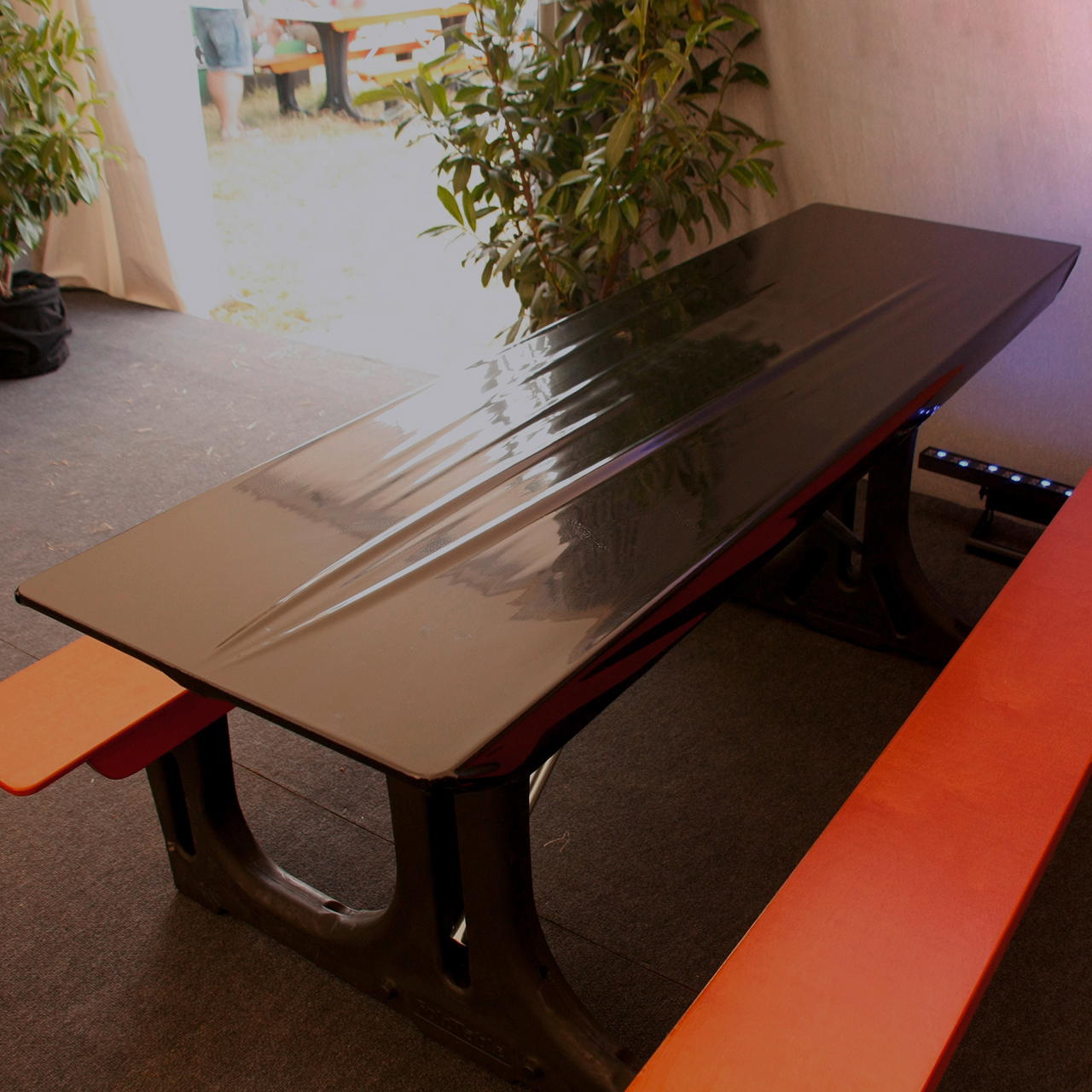 Lacquer foil B1 - roll - white