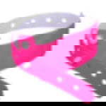 plastic admission wristbands - neon pink Unprinted vinyl tape - neon pink