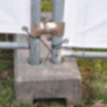 construction fence b1 - white Construction fence tarp B1 3.41 x 1.76 m - white