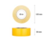 adhesive cloth tape coloured - yellow Adhesive cloth tape coloured Grip Tape GT 571 - yellow